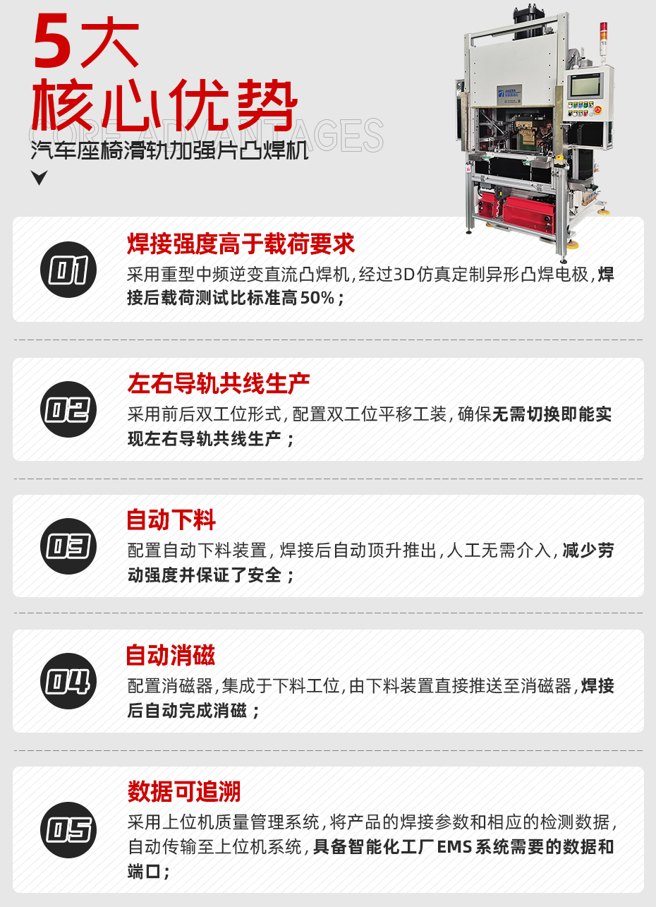 汽车座椅滑轨加强片凸黄瓜视频黄色核心优势